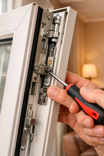 Ремонт перекосившегося окна